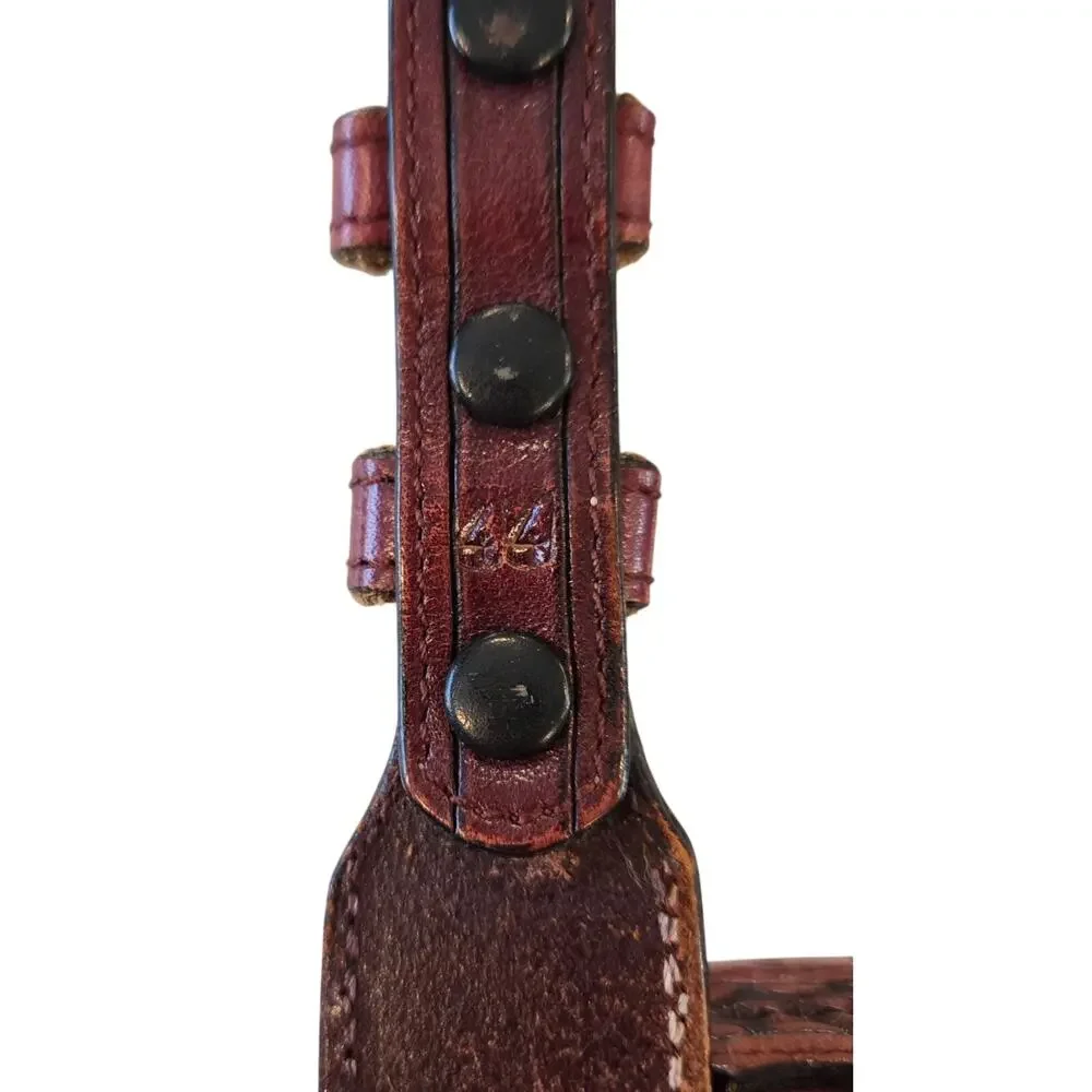 Vintage western leather